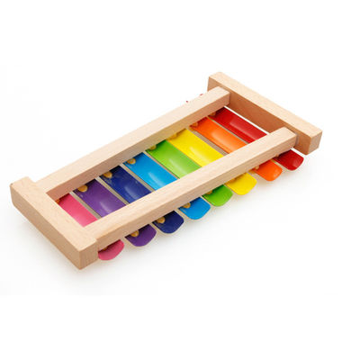 Baby-Unisexkinderhölzernes Xylophon Toy Music Instrument Non Toxic