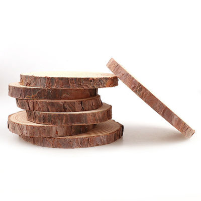 16CM unfertige Naturholz-Scheiben-hölzernes Disketten-Handwerk