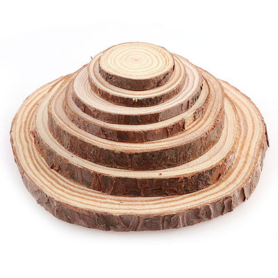 16CM unfertige Naturholz-Scheiben-hölzernes Disketten-Handwerk