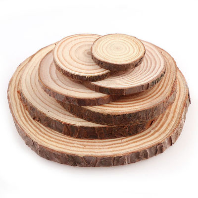 16CM unfertige Naturholz-Scheiben-hölzernes Disketten-Handwerk