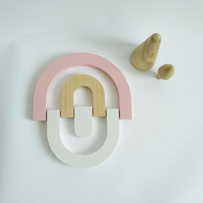 25.5CM Puzzlespiel Spiel-3D blockiert für Kleinkind-Baby-Holzklotz-Satz