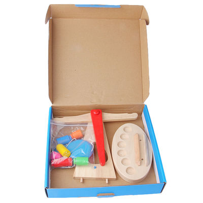Wiegen 10CM der hölzernen Balancen-Skala Toy Montessori Balance Scale
