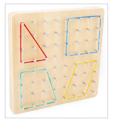 SPIELWAREN Montessori-Lehrmittel des Bindungs-Nagel-16.5cm hölzerne Lernen