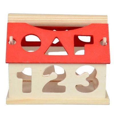 Holzklotz-Stapeln Mathe-12.5cm sortieren das geometrisches pädagogisch