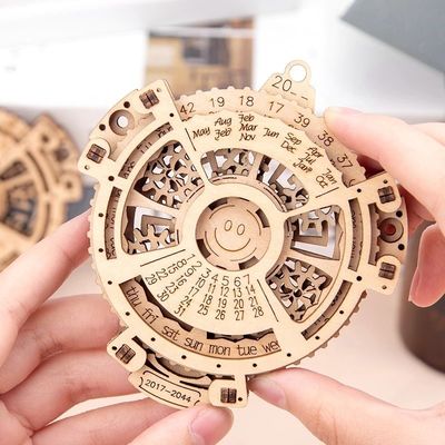 1cm 3d, das hölzerner Puzzlespiel-Kasten-unaufhörliches Puzzlespiel zusammenbringt, blockiert hölzerne Spielwaren