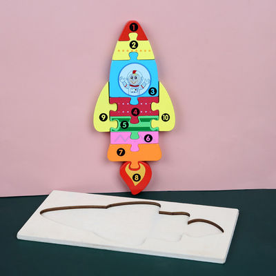 HOLZKLOTZ-Puzzlespiel-Würfel 0.9cm Montessori Rechtschreibungspädagogisch