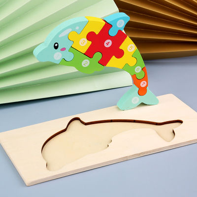 HOLZKLOTZ-Puzzlespiel-Würfel 0.9cm Montessori Rechtschreibungspädagogisch