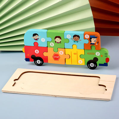 HOLZKLOTZ-Puzzlespiel-Würfel 0.9cm Montessori Rechtschreibungspädagogisch