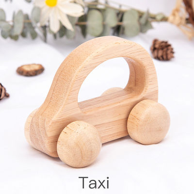 Buchen-Unisex-ISO9001 hölzernes Auto Toy Police Montessori