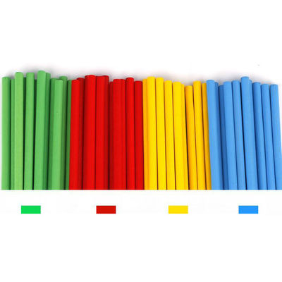 Mathe-Toy Montessori Counting Blocks Non-toxische Substanz Zahl-Digital 23cm hölzerne