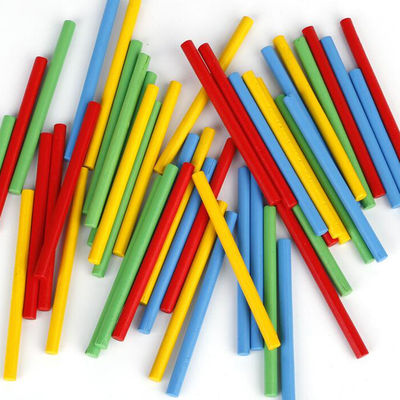 Mathe-Toy Montessori Counting Blocks Non-toxische Substanz Zahl-Digital 23cm hölzerne