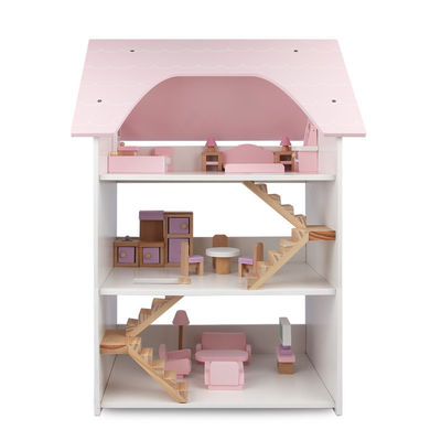 Verziert Miniaturmöbel hölzernes  House Furniture des Puppenhaus-ISO9001