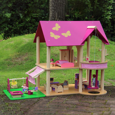 Schloss-hölzerne Puppenhaus-Spielwaren  Dream House der Kindiso9001