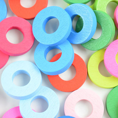 Geometrie-Uhr-hölzernes Puzzlespiel nummeriert Montessori, der Spielzeug zählt