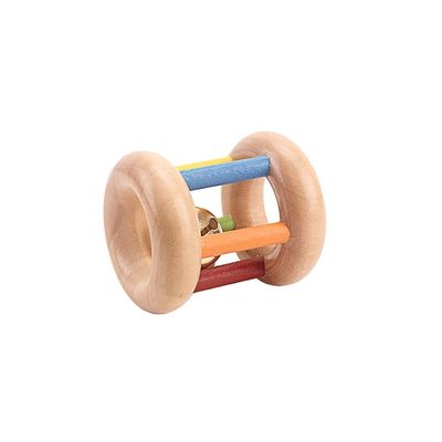 Hölzerne Spielwaren-Musikinstrumente BeBe Tambor des handbell-15CM