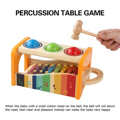 8 Anmerkungs-Klavier-Kinderhölzerne Xylophon-Instrument-pädagogische Spielwaren