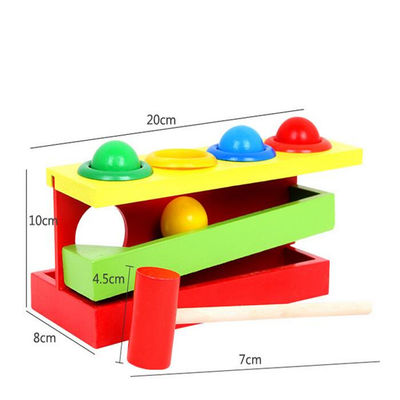 Anhäufungs-Hand 10cm formen zusammenpassenden Toy Wooden Musical Instruments