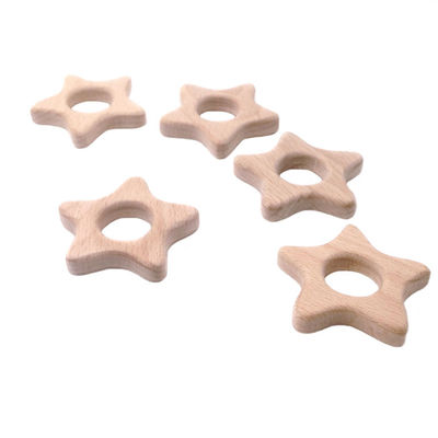 Buche 2cm hölzerner zahnender Toy Rabbit 4cm personifizierte hölzernes Teether