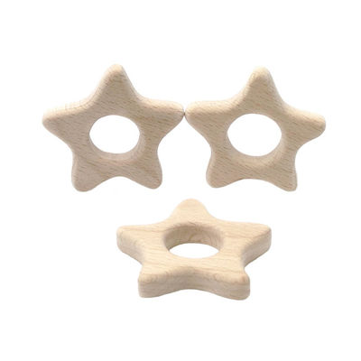Buche 2cm hölzerner zahnender Toy Rabbit 4cm personifizierte hölzernes Teether