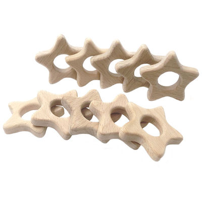 Buche 2cm hölzerner zahnender Toy Rabbit 4cm personifizierte hölzernes Teether