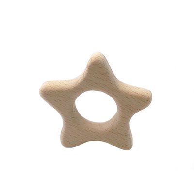 Buche 2cm hölzerner zahnender Toy Rabbit 4cm personifizierte hölzernes Teether