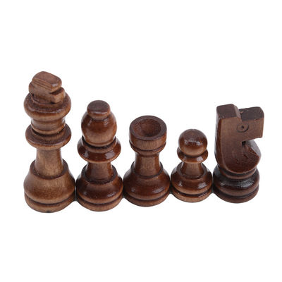 Weinlese-stellte hölzerner Schach-Brett-Kontrolleur der Kind70mm Unterhaltungs-Spiele ein