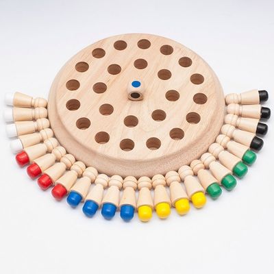 1.6in hölzernes Gedächtnis Matchstick-Schach des Spielwaren-Gedächtnis-Schach-Block-4cm hölzernes