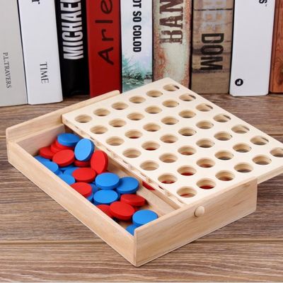 Reihen-pädagogische 4cm hölzerne Schachfiguren stellten Kindergeburtstags-Geschenk ein