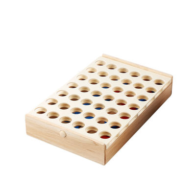 Reihen-pädagogische 4cm hölzerne Schachfiguren stellten Kindergeburtstags-Geschenk ein