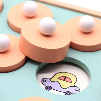 GEDÄCHTNIS-Match-Rätselspiel-Schach-Spielzeug Montessori 3D Unisex