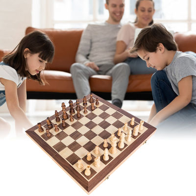 Schach-Brett-hölzernes magnetisches Schachspiel der Kontrolleur-1.97in großes faltendes