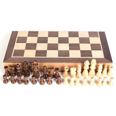 Schach-Brett-hölzernes magnetisches Schachspiel der Kontrolleur-1.97in großes faltendes