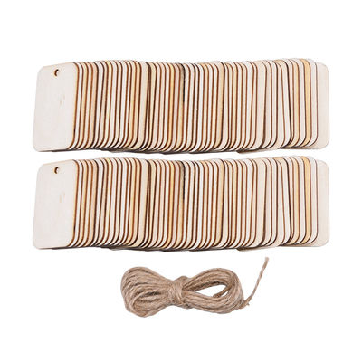 Unfertiges hölzernes Handwerks-Rechteck Mini Wooden Cubes des Quadrat-3.5cm