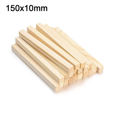 Zählend quadriert unfertiges hölzernes Handwerk 30Pcs hölzerne Rod