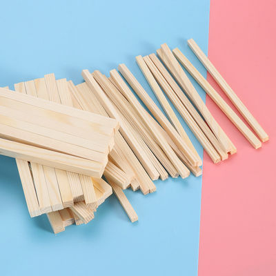 Zählend quadriert unfertiges hölzernes Handwerk 30Pcs hölzerne Rod