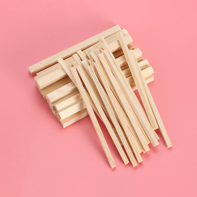 Zählend quadriert unfertiges hölzernes Handwerk 30Pcs hölzerne Rod