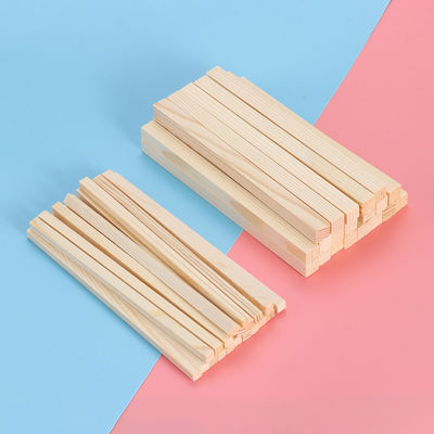 Zählend quadriert unfertiges hölzernes Handwerk 30Pcs hölzerne Rod