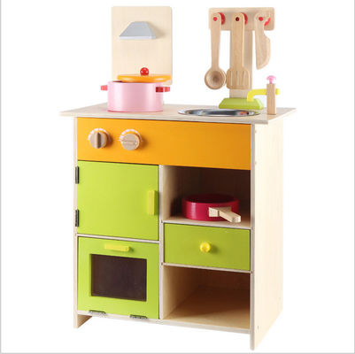 69cm hölzerne Miniaturküche stellte 48cm Minnie Mouse hölzerne Küche ein