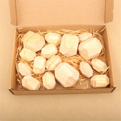 5cm 36pcs Digital Holzklotz-Spielwaren-Baby-geometrische stapelnde Blöcke