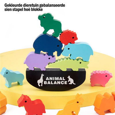 Dinosaurier-hölzerne Bausteine Toy Animal Town Wooden Blocks der Kind3cm