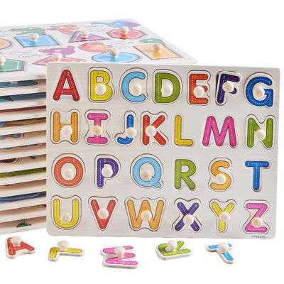 Unisex-15cm hölzerne Tierpuzzle-hölzerne pädagogische Spielwaren
