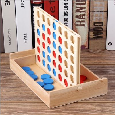 Reihen-pädagogische 4cm hölzerne Schachfiguren stellten Kindergeburtstags-Geschenk ein