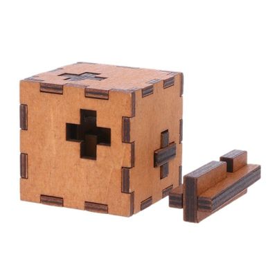 Hölzerner geheimer Kasten des Puzzlespiel-ISO9001 für Kindergehirn IQ-Test