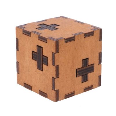 Hölzerner geheimer Kasten des Puzzlespiel-ISO9001 für Kindergehirn IQ-Test