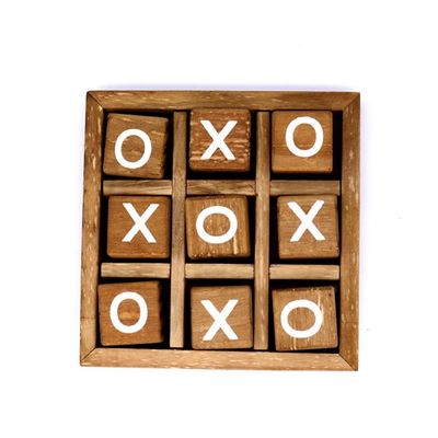 Hölzernes XO Spiel der pädagogischen Elternteil-Kinderinteraktions-