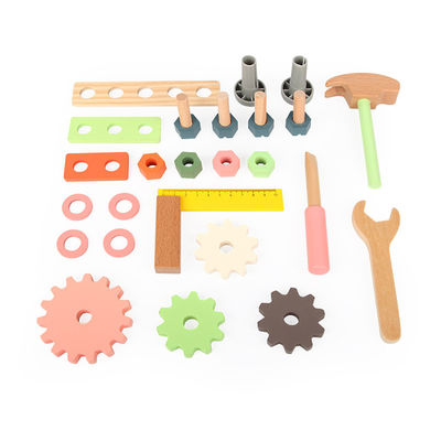 Elternteil-Kind-InteractiveWooden-Werktisch-Werkzeuge für Intelligenz-Entwicklung