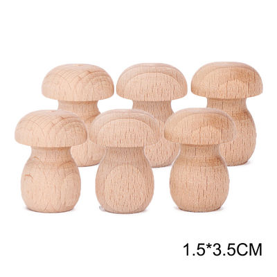 Stapler Montessori des Regenbogen-6pcs pädagogische hölzerne Spielwaren