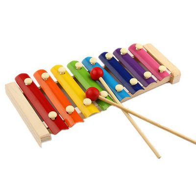 8 Anmerkungs-Klavier und Xylophon Toy With Wooden Frame