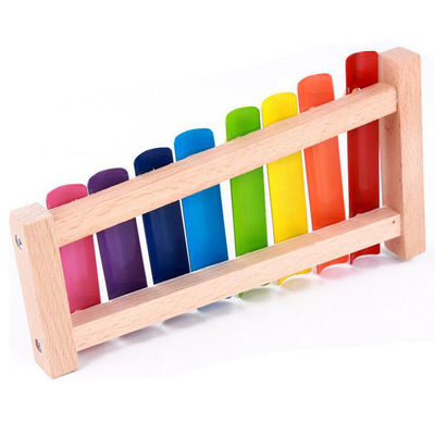 8 Anmerkungs-Klavier und Xylophon Toy With Wooden Frame
