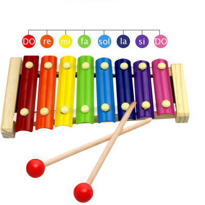 8 Anmerkungs-Klavier und Xylophon Toy With Wooden Frame